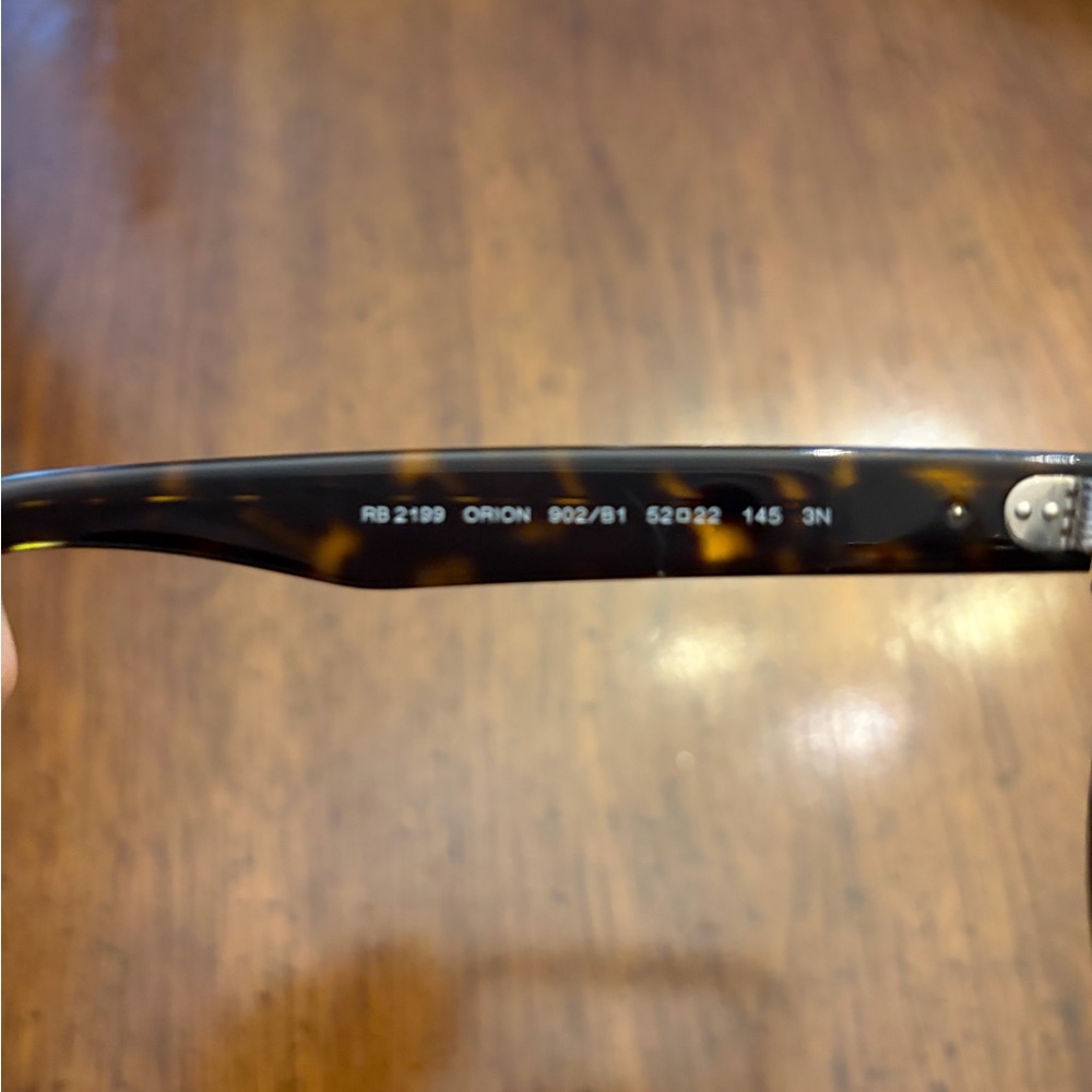 Ray-Ban Orion Tortoise Shell Sunglasses - Picture 2 of 2